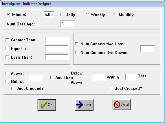 Designer Testing Dialog Box 1