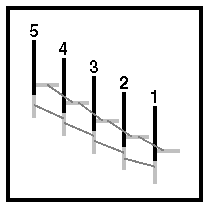 Five New Bar Lows and Closes